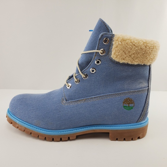 Timberland X Just Don 6-inch Premium Denim Boots - Picture 5 of 8
